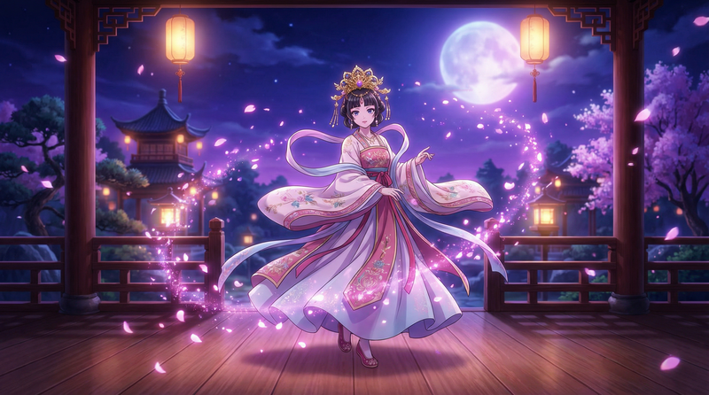 小马拉大车动漫视频-古风舞蹈MV